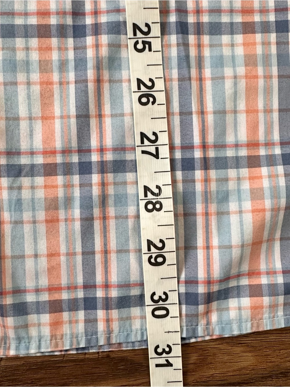 Vineyard Vines Performance Classic Fit Whale Shirt Button Men XXL Blue Plaid EUC - Picture 9 of 11